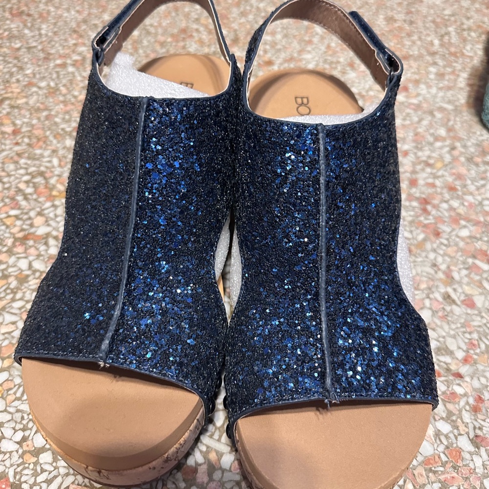 Corky’s Carly Wedge - sz 11 - never worn - Navy Blue